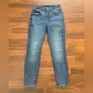 Lucky Brand Women’s 4/27 Ankle Button Fly Jeans